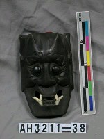 藏品(面具─鬼面)的圖片